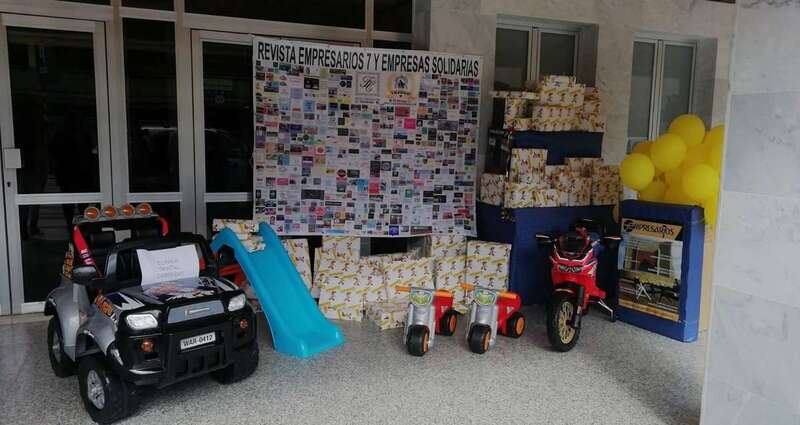 Material entregado al Materno Infantil (Foto TA)